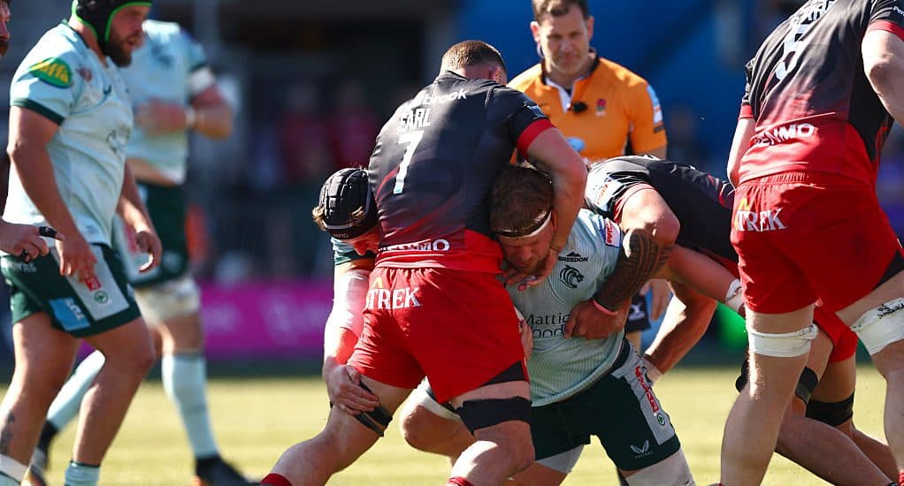 'How on earth': Noah Caluori strikes again as Saracens roll Leicester Tigers