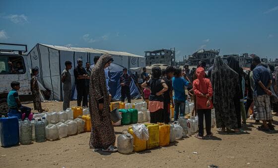 UNICEF ‘outraged’ by killing of Gaza water truck drivers, urges investigation