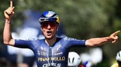 Pidcock wins stage weeks after serious crash