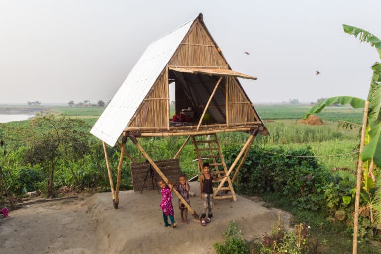 How Bangladesh builds houses that stand in extreme floods