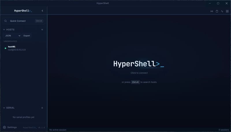 HyperShell: an open-source SSH + serial terminal with integrated SFTP for Windows, macOS, and Linux