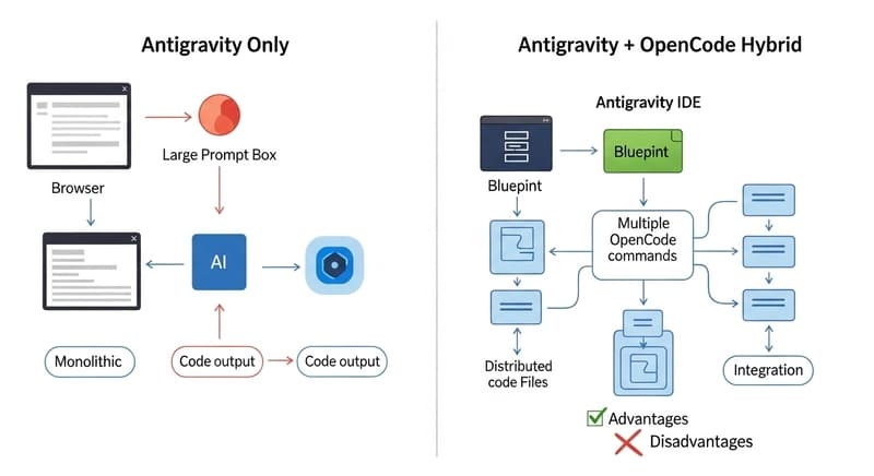 Stop Hitting Rate Limits: The Ultimate Antigravity & OpenCode Workflow for 10x Developers