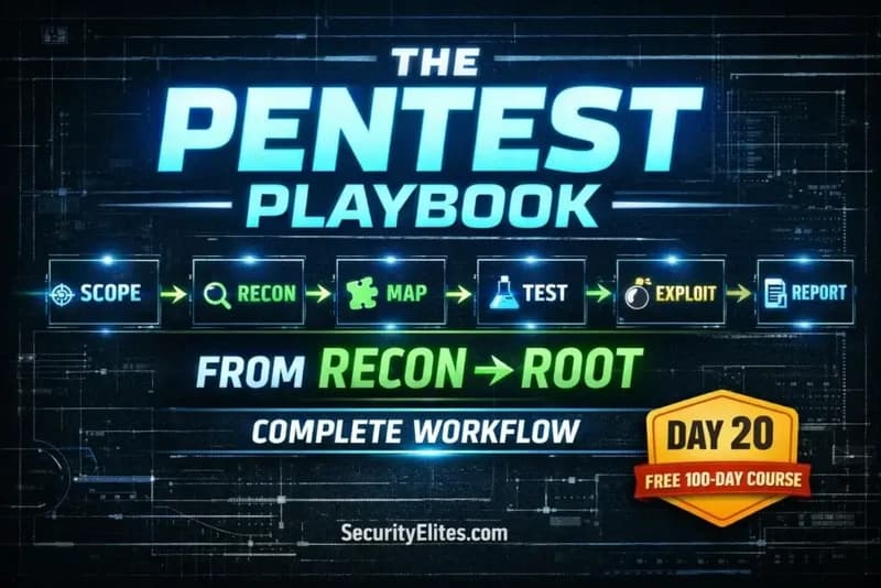 Day 20: Web Application Penetration Testing Methodology 2026 β Zero to Pro Hacker Workflow (Complete Guide)