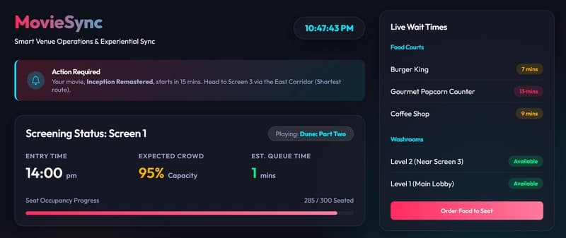 Building MovieSync in Public: A Real-Time Dashboard to Tell About the Crowds