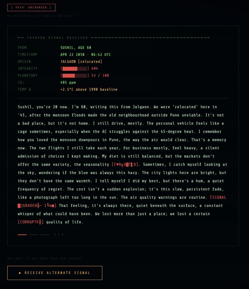 I Asked AI to Show Me My Life in 2050 — It Was Terrifying