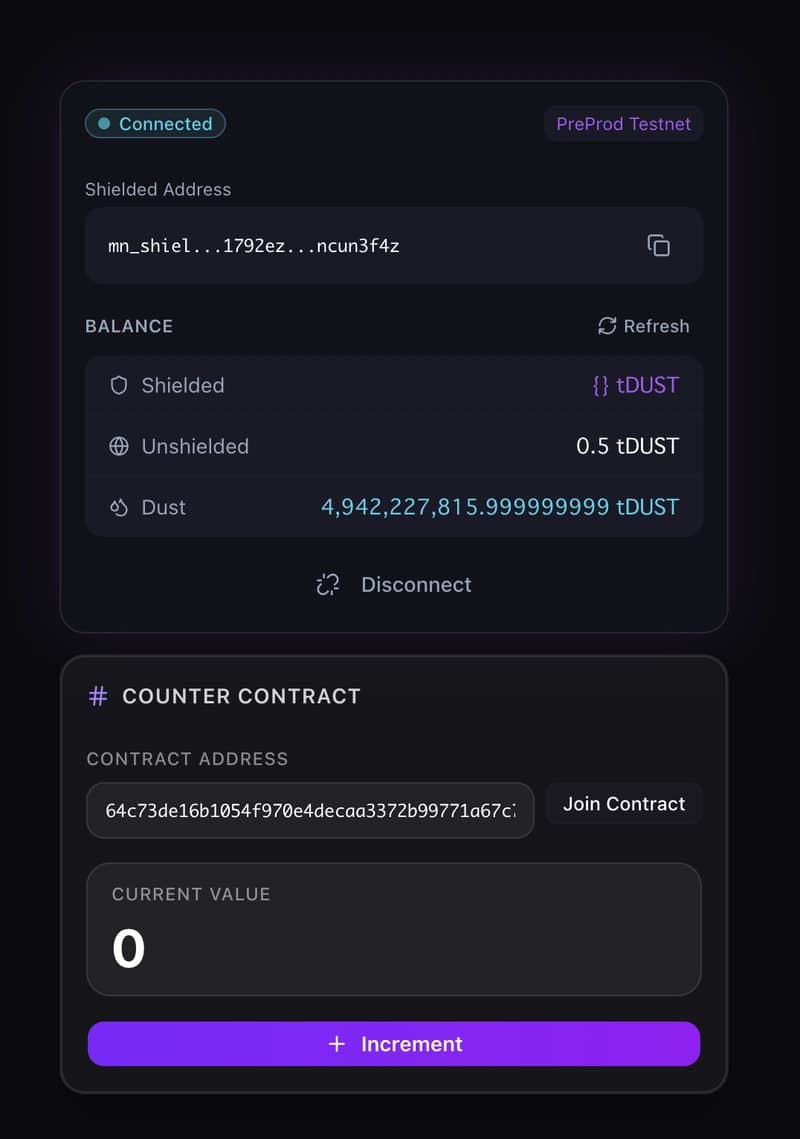 Building a Full-Stack ZK-Privacy App on Midnight: A Step-by-Step Guide
