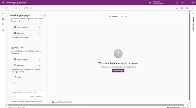 Power Apps- Comparing Different Ways to Create Apps With AI