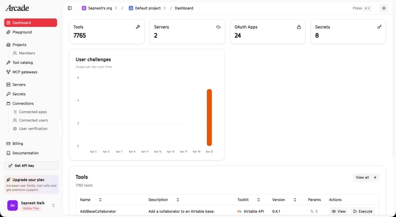 Best Arcade.dev alternatives for AI agent integrations in 2026