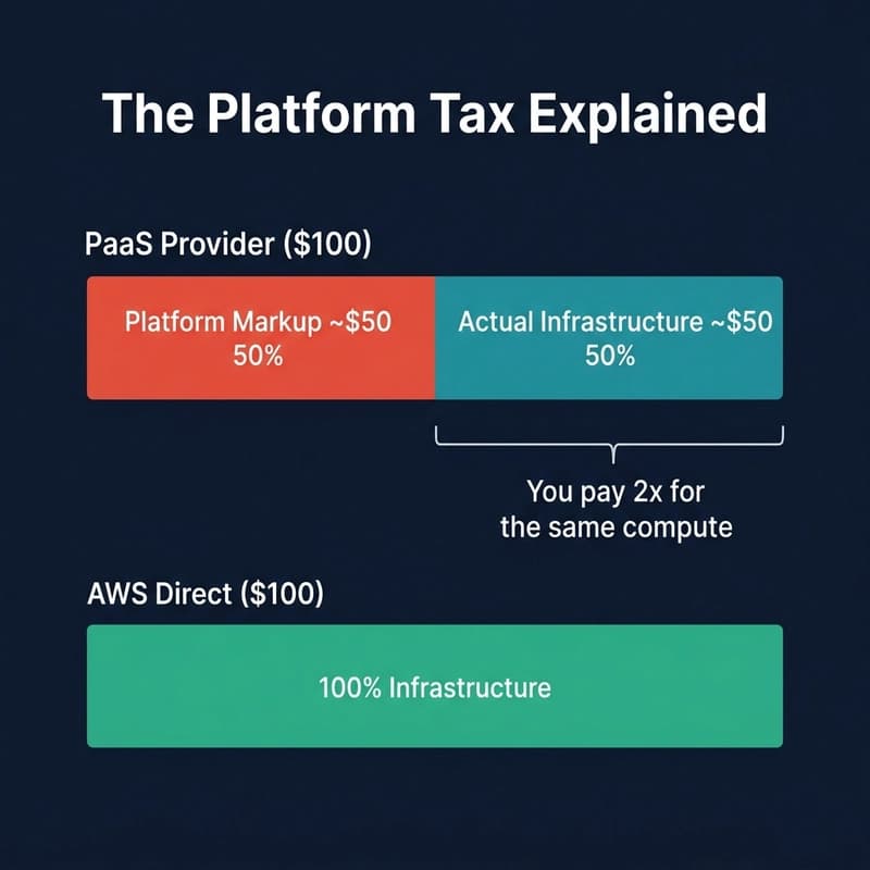 The "Platform Tax" Is Real - Why Developers Are Moving Back to AWS (2026)