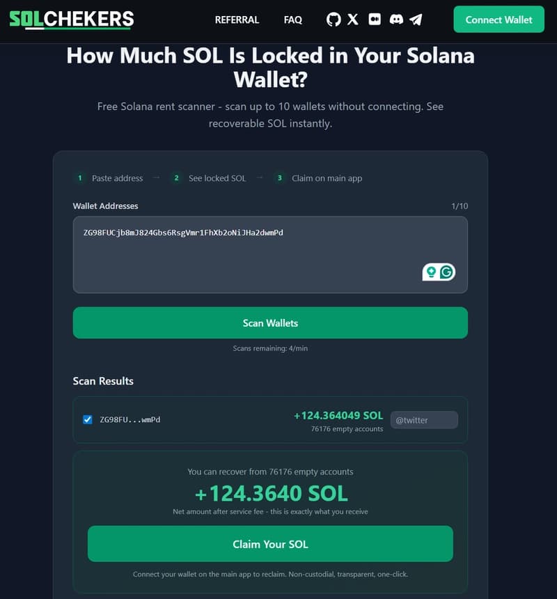 70,000 Empty Accounts: The Owner Doesn't Know He Left 120 SOL Behind
