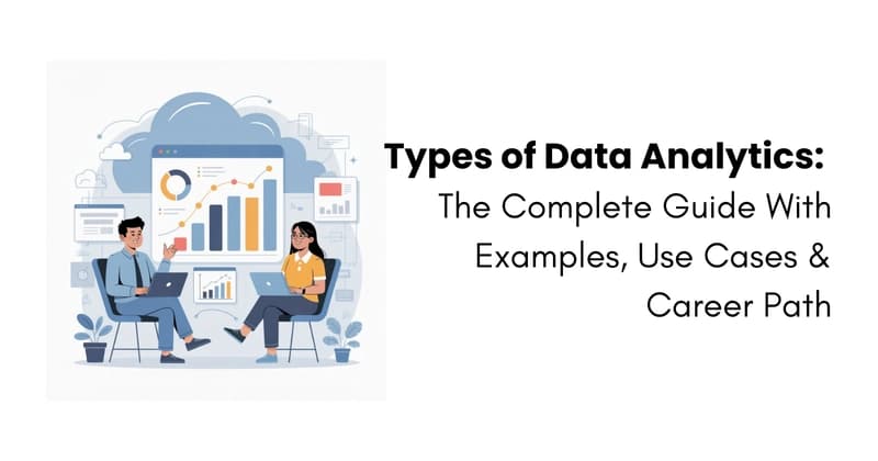 Types of Data Analytics: The Complete Guide With Examples, Use Cases & Career Path