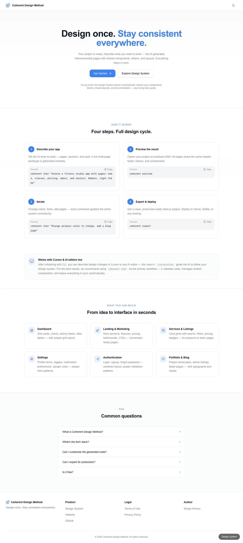 I Generated a Full SaaS UI in 31 Minutes — With One Prompt