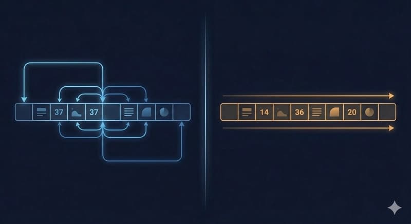 Binary search is O(log n), but that's not the whole story