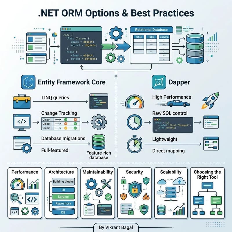 .NET ORM Options & Best Practices for 2026: EF Core vs Dapper vs Hybrid Approaches