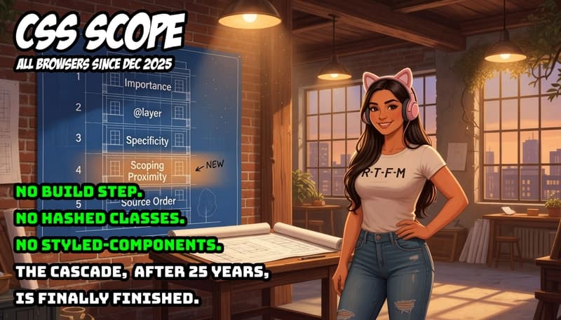 The CSS Scope You Never Had to Compile