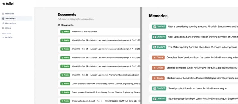 I Built Tallei to Stop Repeating Myself Across AI Tools