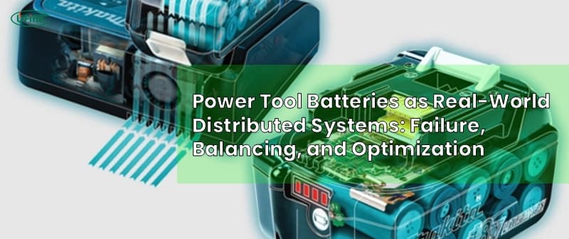 Power Tool Batteries as Real-World Distributed Systems: Failure, Balancing, and Optimization