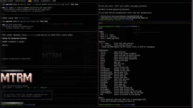 Why I built a local terminal workspace instead of using tmux