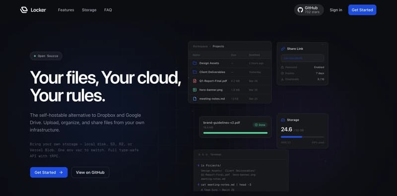 A Developer Built an Open-Source Dropbox on a Dare. Here's How to Self-Host It.