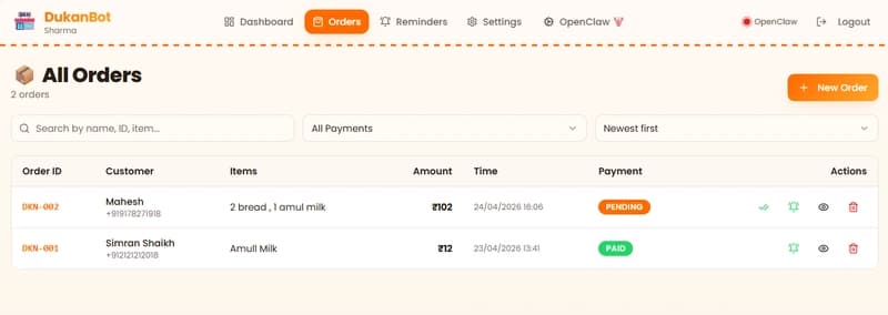 DukanBot: I Flipped OpenClaw Inside-Out to Run WhatsApp for 12 Million Kirana Stores