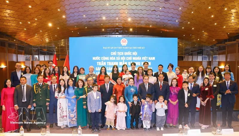 NA Chairman asks Vietnamese in Türkiye to build increasingly strong community