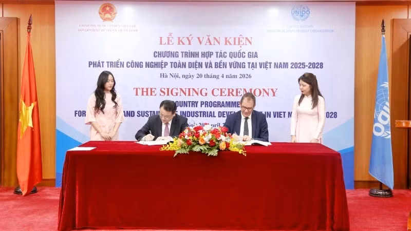 Vietnam, UNIDO ink cooperation programme to advance circular, inclusive industrial development