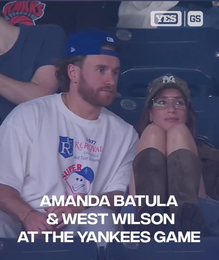 ‘Summer House’ stars Amanda Batula and West Wilson kiss, hold hands at Yankees game