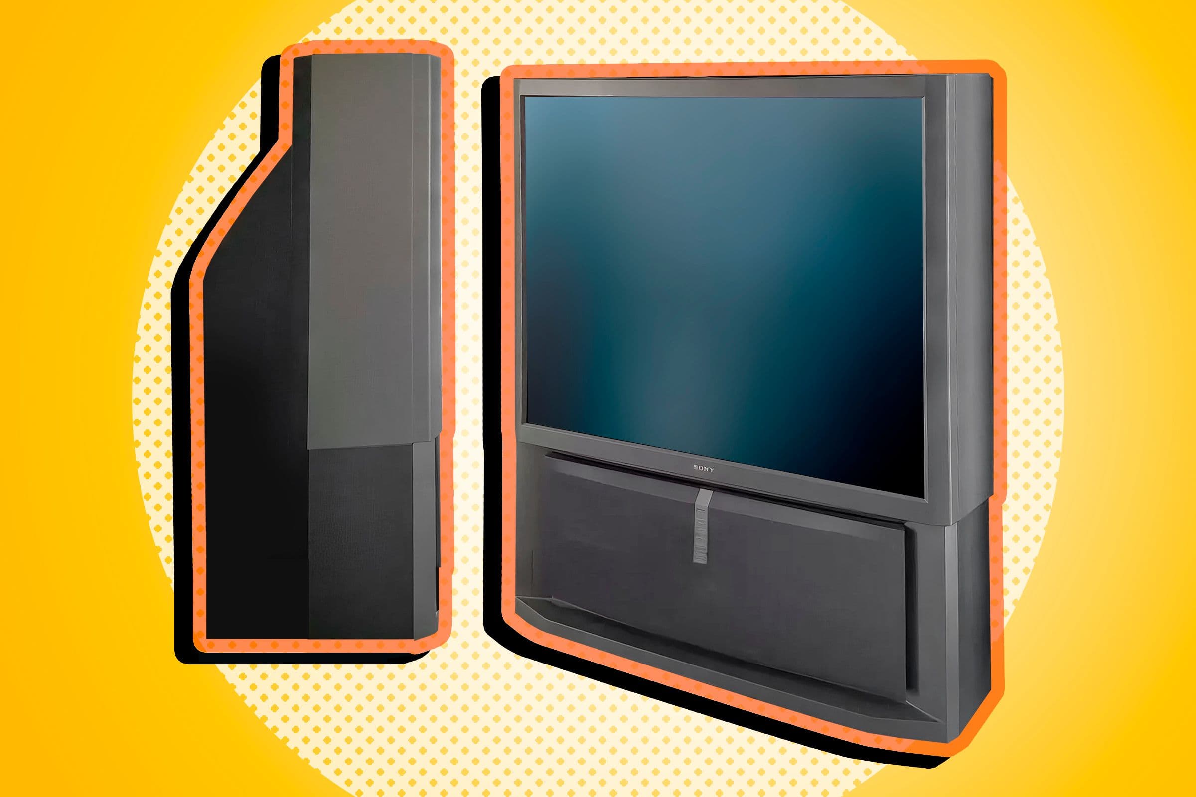 Why '90s giant TVs looked amazing but were actually terrible to own
