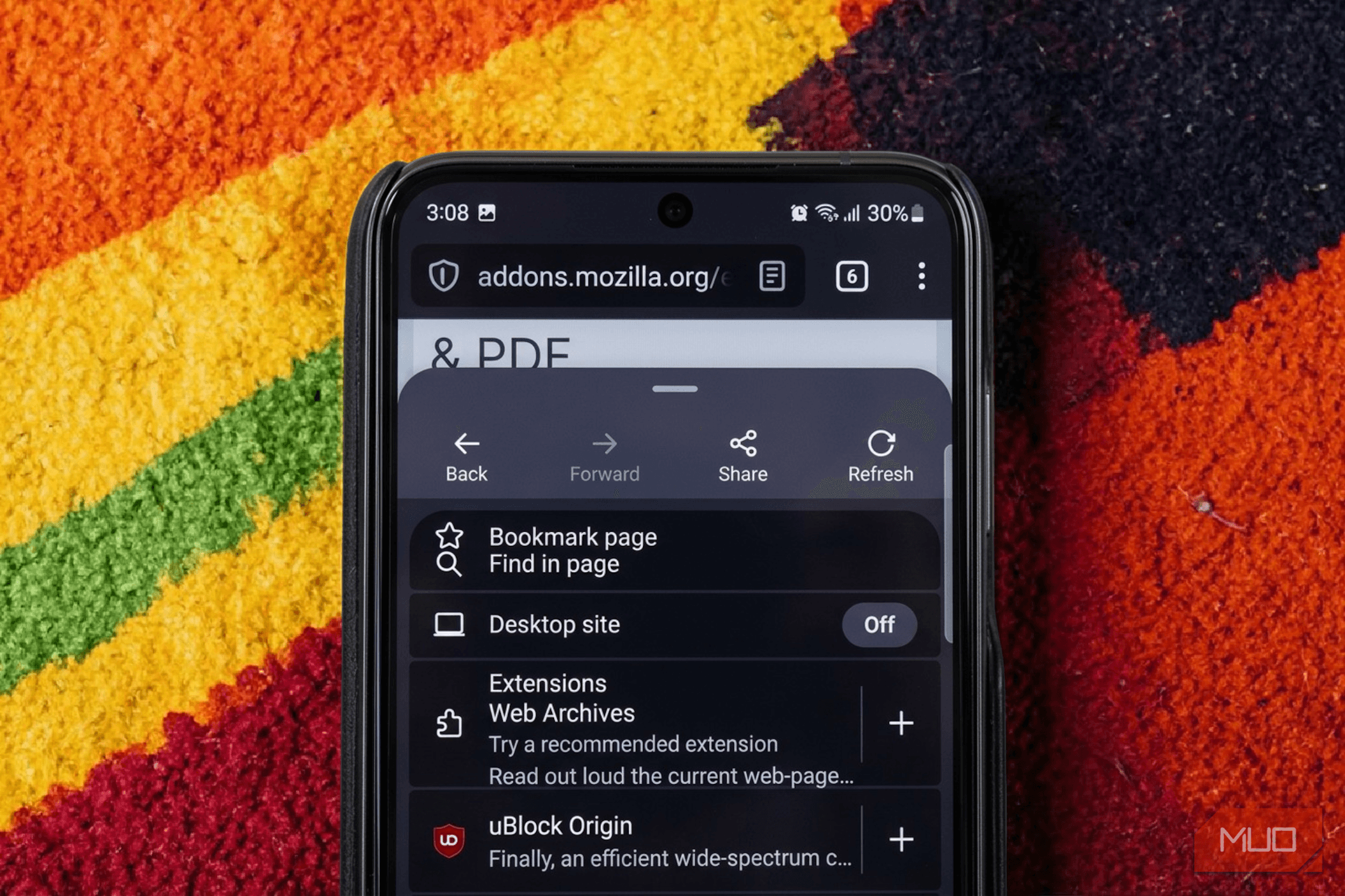 Chrome won't give Android extensions, so these 5 browsers did it instead
