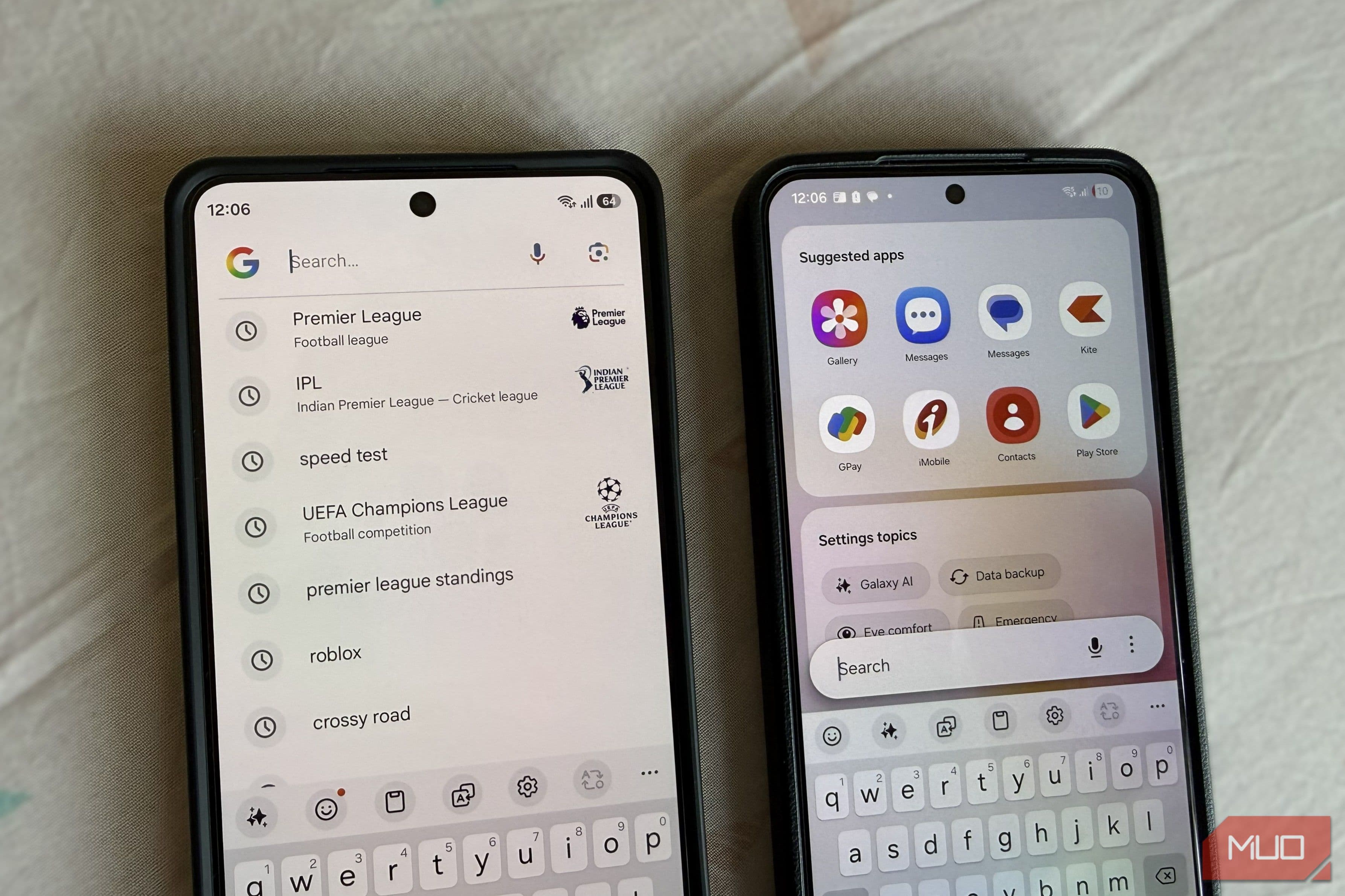 I swapped my Samsung's Google search bar for this and I love it