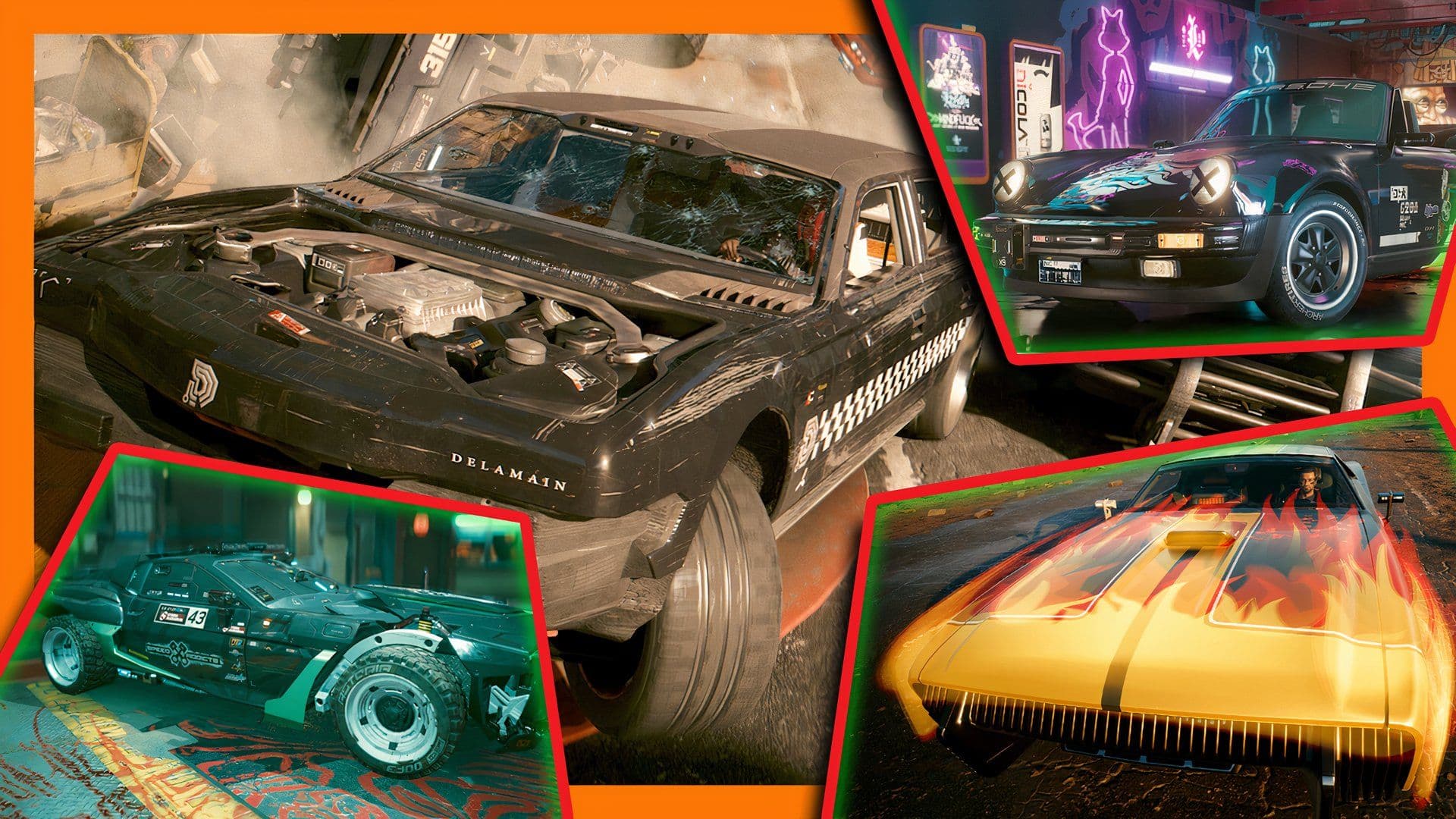 The Best Cars In Cyberpunk 2077