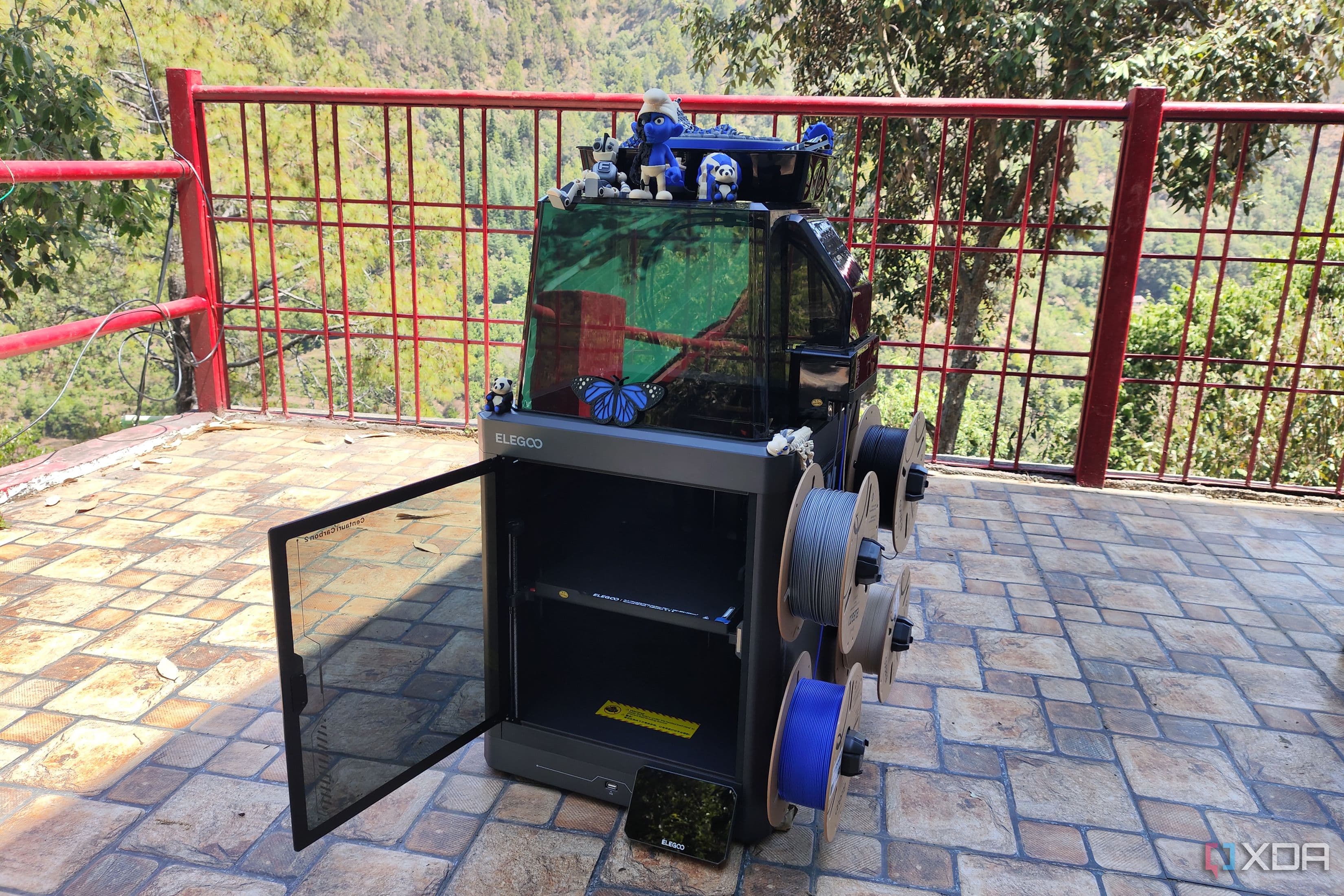 I tried multi-color 3D printing with Elegoo's AMS-like CANVAS module - here's how it went