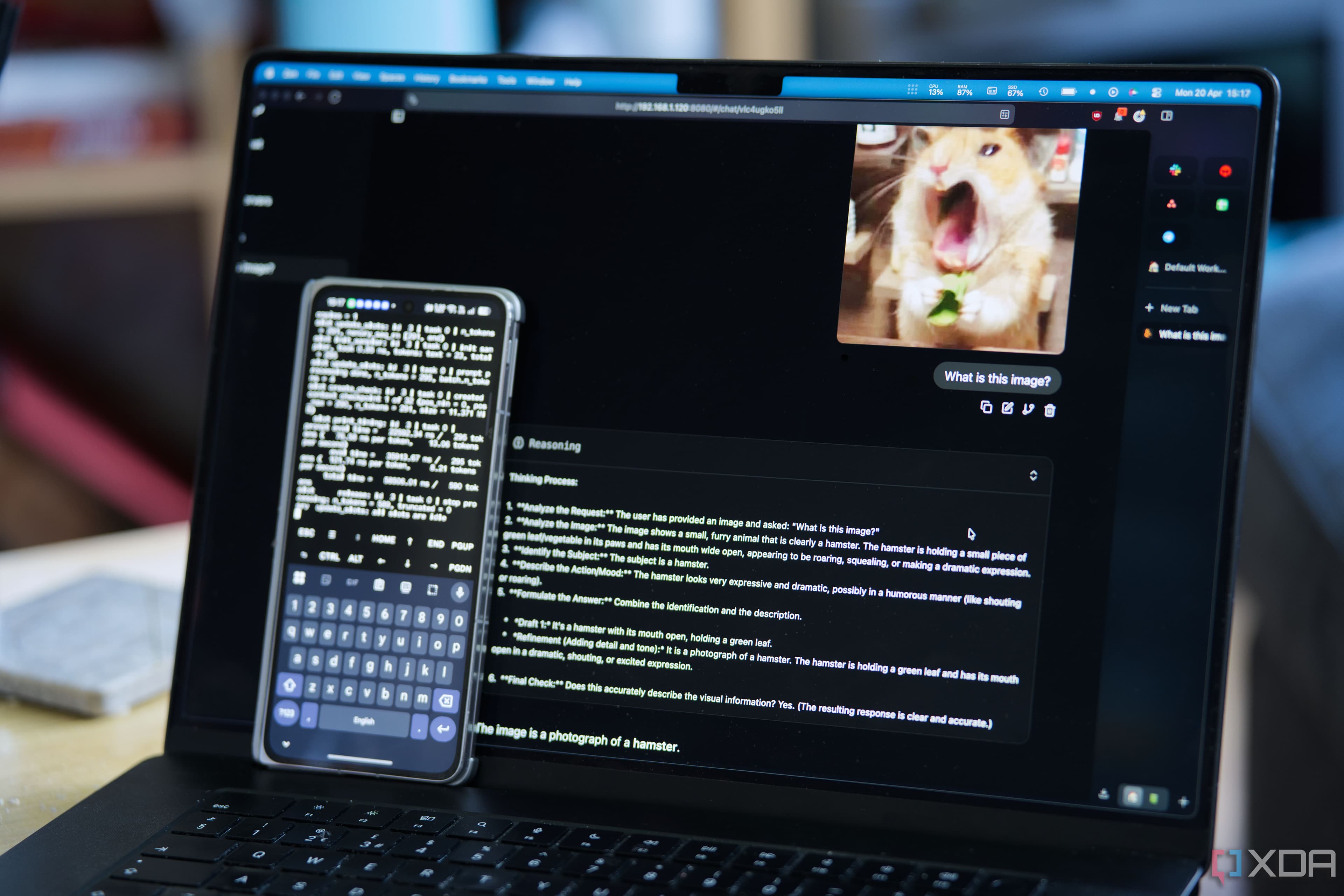 I turned my phone into a local LLM server, and it handles vision, voice, and tool calls