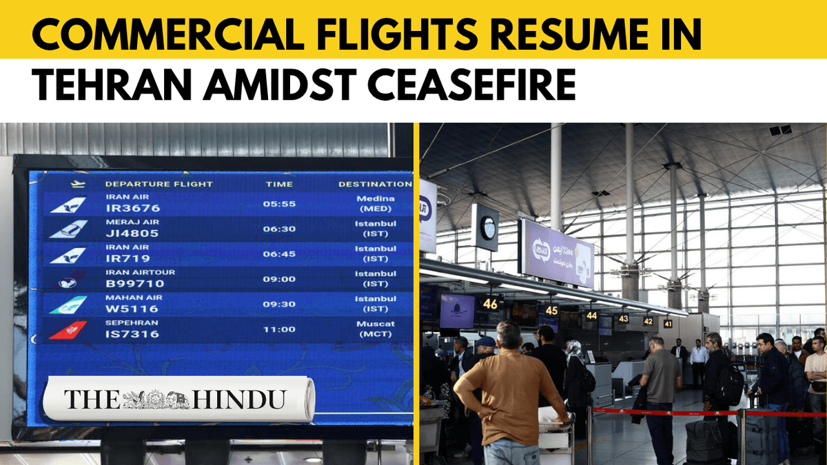 Watch: Iran resumes commercial flights from Tehran’s international airport for first time since conflict