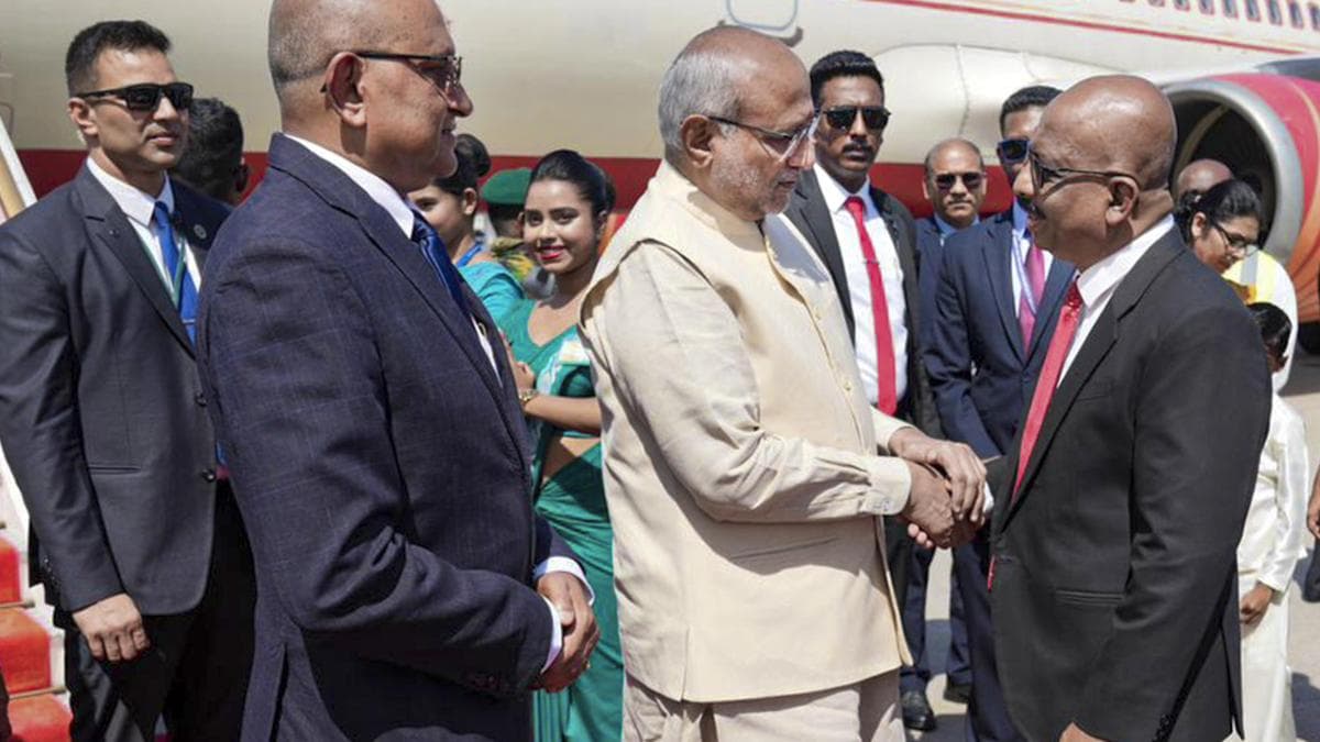 Vice-President Radhakrishnan arrives in Sri Lanka on two-day visit