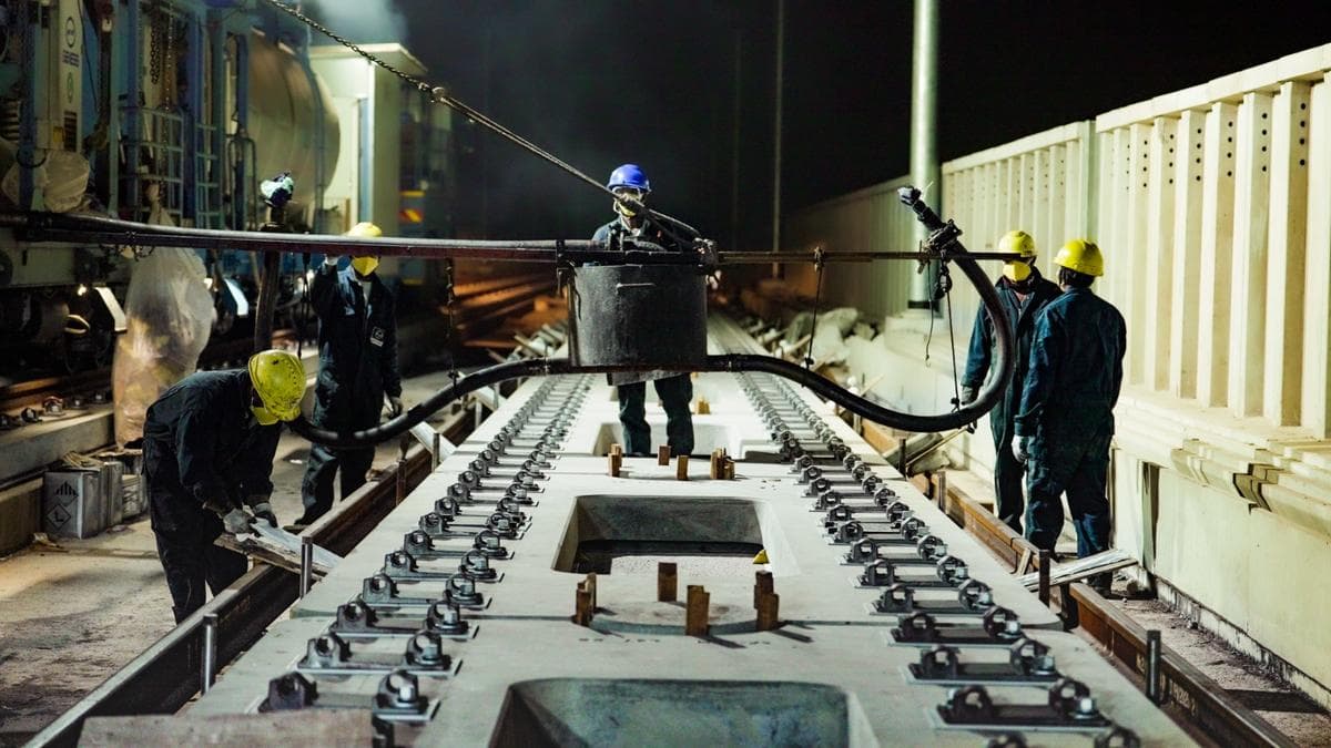 Mumbai-Ahmedabad bullet train to get ballastless track system