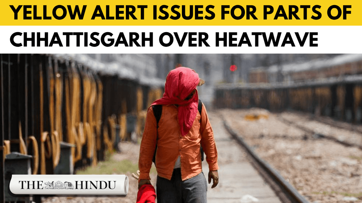 Watch: Heatwave alert in Chhattisgarh, temperatures may hit 45°C