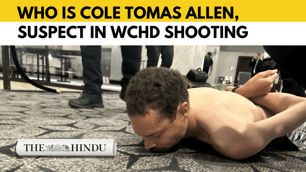 Watch: Cole Tomas Allen identified as suspect in armed intrusion at Trump dinner