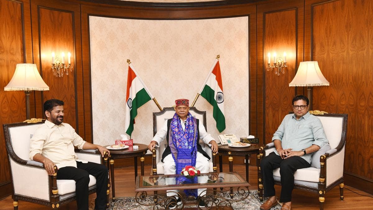 Telangana CM Revanth meets Governor, seeking clearance of Kodandaram and Azharuddin’s nomination as MLCs