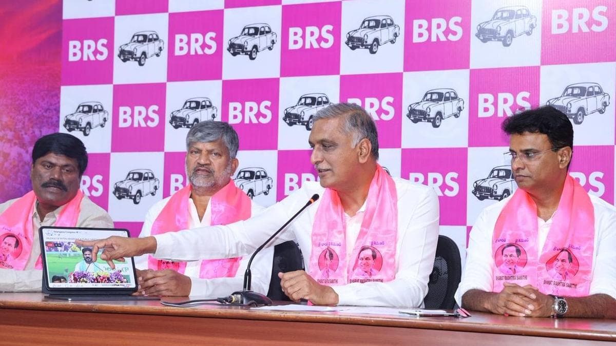 Harish Rao hits back at Revanth for remarks on KCR, claims on Yellampally, Kaleshwaram