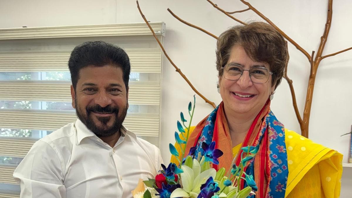 Priyanka Gandhi praises Revanth’s alternative suggestions on delimitation
