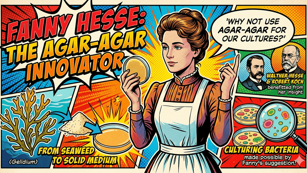 Fanny Angelina Hesse: the woman who changed microbiology with a kitchen jelly