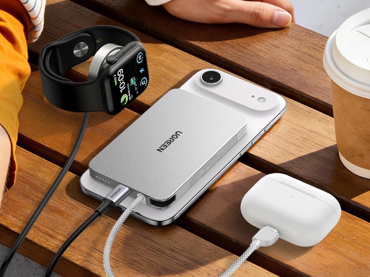 That Carry Strap on This Magnetic Pack Is Its Charging Cable