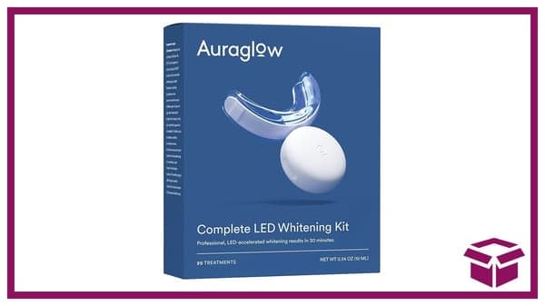 Accelerate Your Glow Up With This Under $50 Auraglow Teeth Whitening Kit