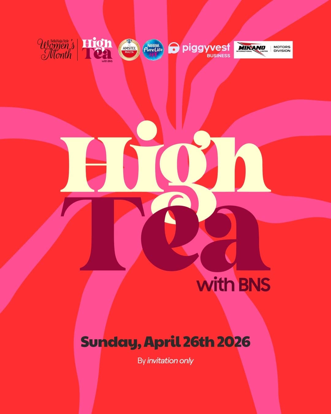 High Tea with BellaNaija Style Returns With Pastels, Petals & Plenty to Look Forward To