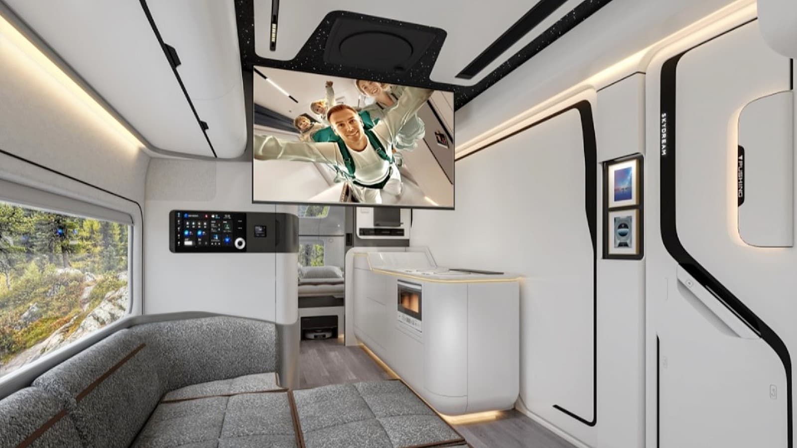 This High-Tech Travel Trailer Takes Smart Camping To A Whole New Level