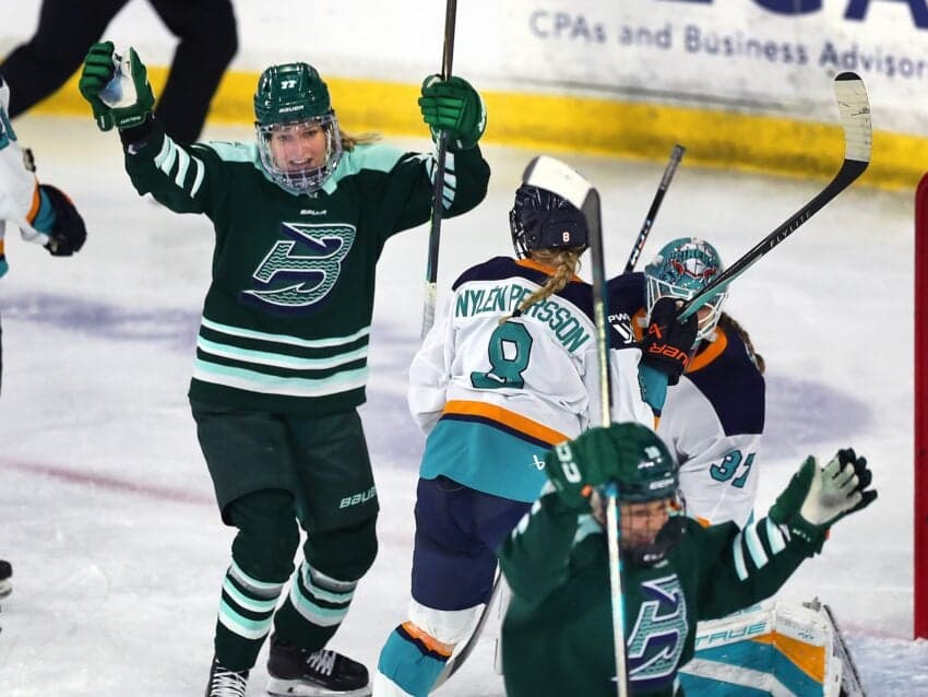 Playoffs-bound Fleet come to life late in regular-season finale to shut out the Sirens, await first-place fate