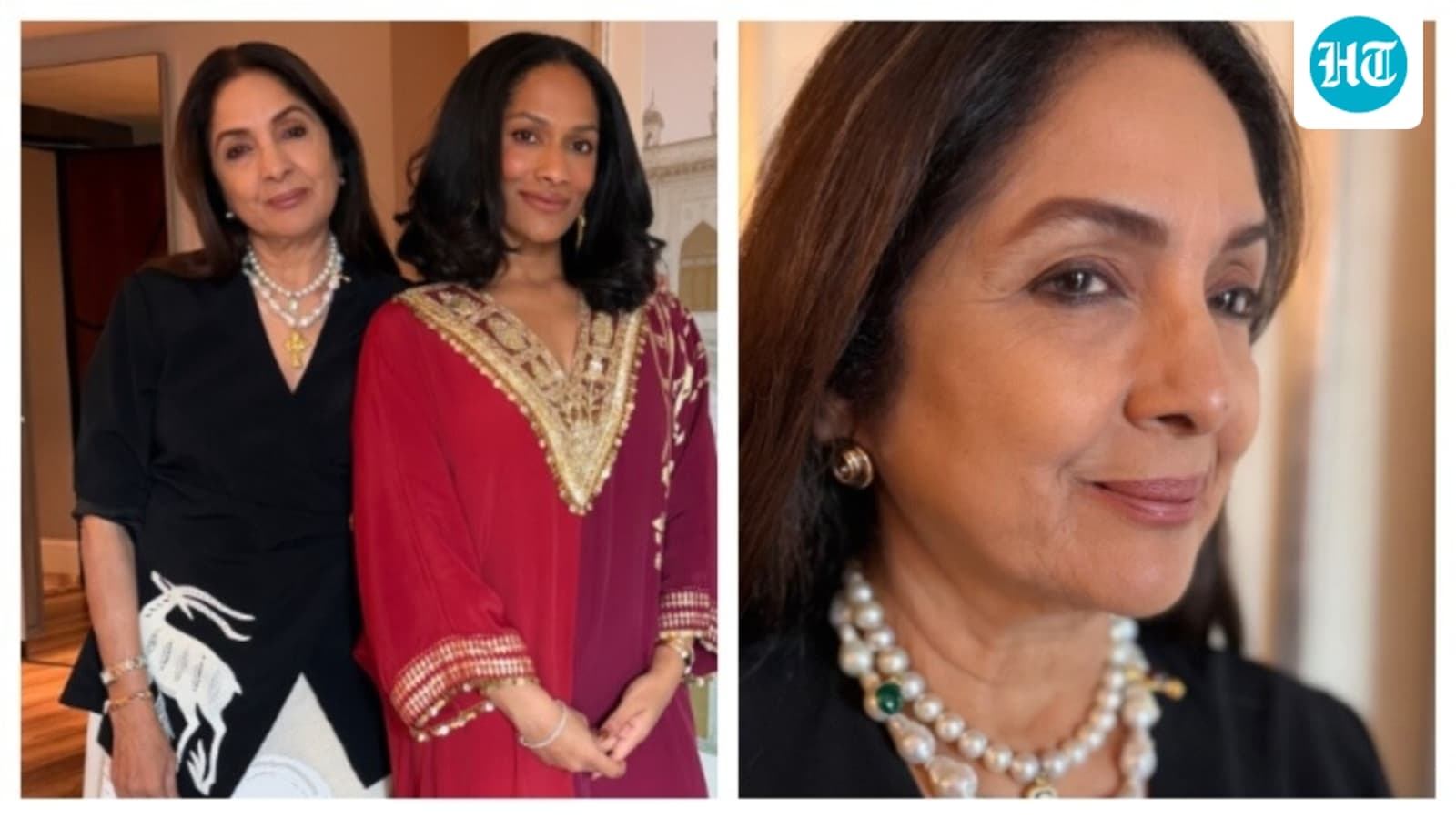 Nani Neena Gupta at 66 shows fashion is ageless in effortlessly cool skirt look with eclectic necklaces