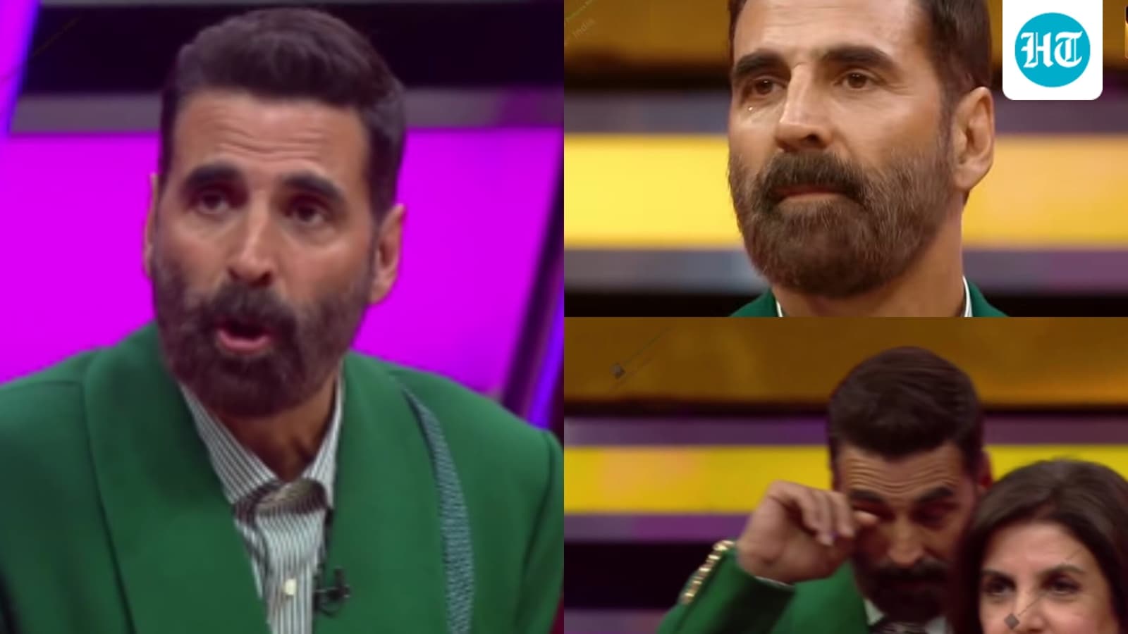 Emotional Akshay Kumar breaks down into tears at Wheel of Fortune finale, says his mama ‘never missed a single episode’