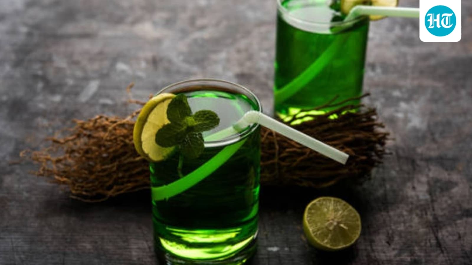 Khus Sharbat Recipe for a Homemade Herbal Summer Cooler with Vetiver, Mint, and Lemon for a Refreshing Drink